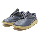 DR MARTENS Casual Mens Leather Lace-Up Shoes Blue UK 6.5 Comfortable Style