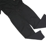 DICKIES Mens Black Cotton Blend Dungarees Regular Fit Short Sleeve M W34 L25