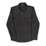 Oakley Full Zip Shirt - Large Gray Cotton Blend