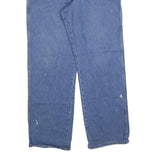 DICKIES Mens Jeans Blue Regular Straight Denim W34 L32 Casual Workwear Zip