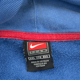 Fc Barcelona Nike #10 Messi Hoodie - 2XL Blue Cotton
