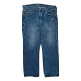 501 Levis Jeans - 36W 30L Blue Cotton
