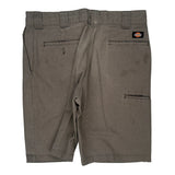 Dickies Shorts - 32W 11L Grey Cotton Blend