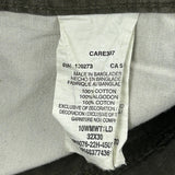 Wrangler Cargo Carpenter Trousers - 32W 30L Green Cotton