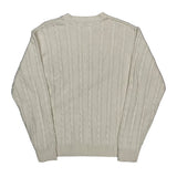 Tommy Hilfiger Sweater - Medium Cream Cotton