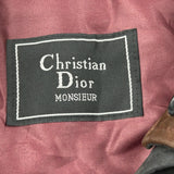 Christian Dior Overcoat - 2XL Brown Cotton Blend