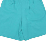 CRISTIN STEVENS Womens Shorts Blue Casual S W24 Summer Belted Relaxed Fit