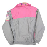 K2 Womens Grey & Pink Outdoor Jacket M Polyester Blend Zip Sports Patch
