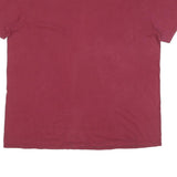 NIKE Mens Maroon Crew Neck Short Sleeve T-Shirt XL Cotton Blend Casual