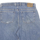 Arizona Mens Denim Blue Relaxed Fit Shorts 2XL W36 Cotton Blend Casual