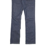 LEVI'S Mens Slim Blue Denim Raw Jeans W31 L32 Classic Zip Closure