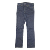 LEVI'S Mens Slim Blue Denim Raw Jeans W31 L32 Classic Zip Closure