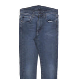 LEVI'S 519 Mens Slim Blue Denim Medium W30 L25 Zip Cotton Blend Jeans