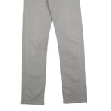 LEVI'S 513 Mens Slim Grey Cotton Blend Jeans W29 L32 Zip Closure