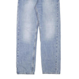 LEVI'S 505 Mens Jeans Blue Regular Straight Denim Medium W33 L32 Classic Zip