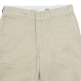 DICKIES Mens Shorts Beige Casual Relaxed L W34 Workwear Durable