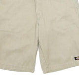 DICKIES Mens Shorts Beige Casual Relaxed L W34 Workwear Durable