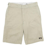 DICKIES Mens Shorts Beige Casual Relaxed L W34 Workwear Durable