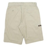 DICKIES Mens Shorts Beige Casual Relaxed L W34 Workwear Durable