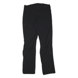 MAIER Mens Black Slim Tapered Trousers W29 L31 Outdoor Zip Closure Performance