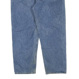 CARHARTT Mens Blue Regular Fit Straight Leg Denim Jeans W44 L30 Zip Closure