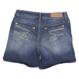 7 FOR ALL MANKIND Womens Denim Blue Shorts S W28 Classic Fit Jeans