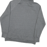 CHAMPION Mens Grey Hoodie L Cotton Blend Pullover Sweatshirt Casual Iconic Logo