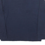 DICKIES Mens Blue Long Sleeve Crew Neck Cotton Blend T-Shirt L Workwear