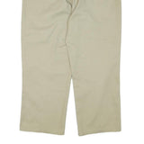 DICKIES Mens Cotton Blend Beige Regular Straight Trousers W38 L26 Workwear Zip
