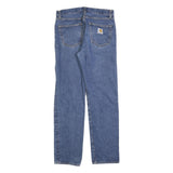 CARHARTT Mens Blue Regular Fit Straight Denim Jeans W31 L31 Classic Cotton Blend