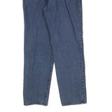 Womens Blue Regular Fit Straight Denim Cotton Blend Zip W29 L29 Classic Jeans