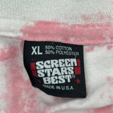 Lancers Volleyball Screen Stars Single Stitch T-Shirt - XL White Cotton Blend