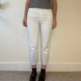 Fendi Trousers - 28W UK 8 White Cotton
