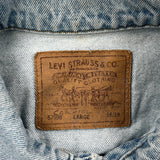 Levis Denim Jacket - Large Light Wash Denim