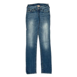 True Religion Skinny Jeans - 24W 31L Blue Denim