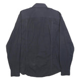 CALVIN KLEIN JEANS Mens Blue Shirt M Cotton Blend Casual Button Shirt