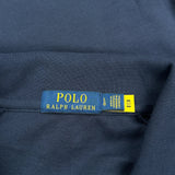 Polo By Ralph Lauren Track Jacket - Large Navy Cotton