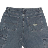 WRANGLER Mens Denim Blue Casual Shorts M W30 Carpenter Style Pockets