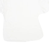 TRUE RELIGION Mens White XL Plain Short Sleeve Crew Neck Cotton T-Shirt