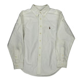 Age 6-7 Ralph Lauren Shirt - Small White Cotton
