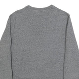 KENZO Mens Grey Sweatshirt S Kenzo Paris Tiger Embroidered Crew Neck