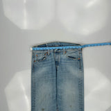 501 Levis Jeans - 30W 30L Light Wash Cotton