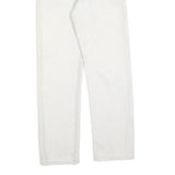 LEVI'S 501 Womens White Regular Straight Denim Jeans W24 L28 Button Cotton Blend