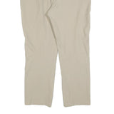 TREVOLUTION Womens Polyester Blend Beige Regular Straight Trousers W32 L26