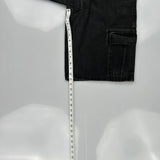 Lee Cargo Shorts - 30W 11L Grey Cotton