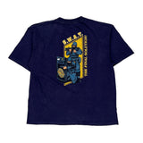 Swat Unbranded Single Stitch T-Shirt - XL Blue Cotton