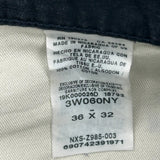 Wrangler Cargo Pants - 36W 32L Navy Cotton