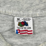 B-17 Flying Fortress Fruit Of The Loom Single Stitch T-Shirt - Medium Grey Cotton