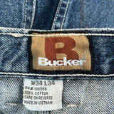 Bucker Carpenter Jeans - 34W 34L Blue Cotton
