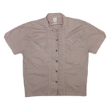 WHITE NILE Womens Beige Shirt L Polyester Blend Casual Button-Up Summer Top